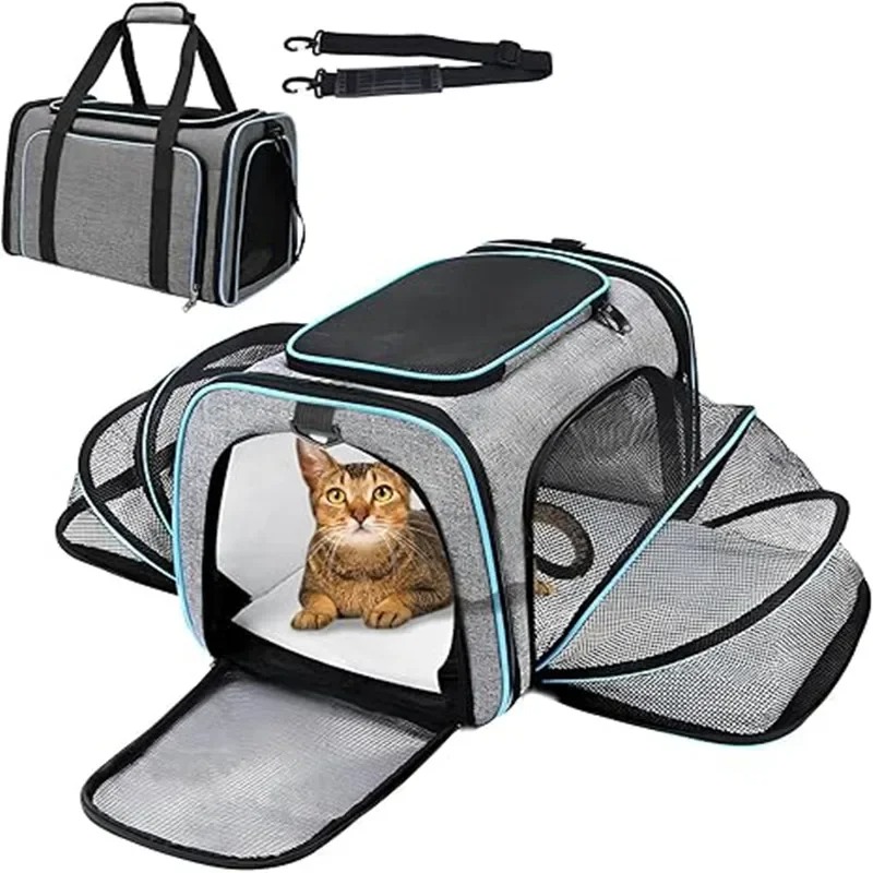 Foldable Backpack Small - Portable Breathable Foldable Pet Carrier Backpack