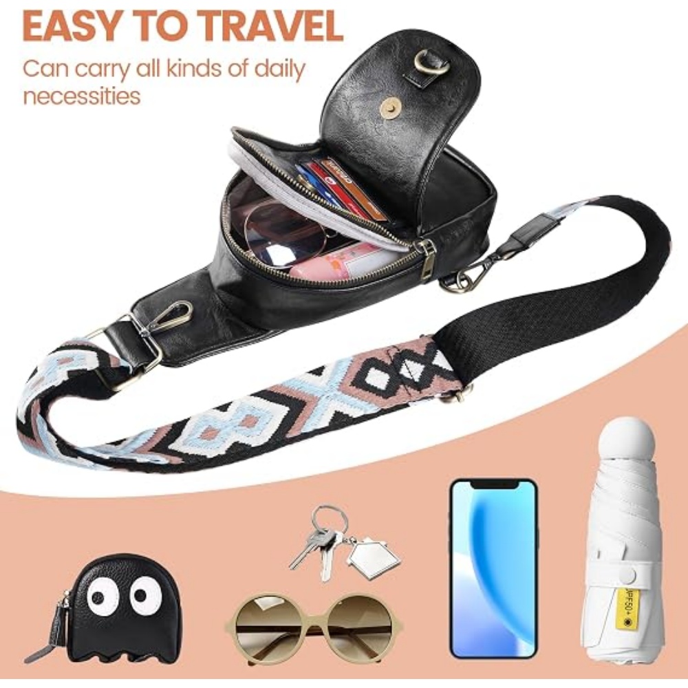 1PC Women's Small Shoulder Bag - đánh giá và giá Sling Backpack Shoulder