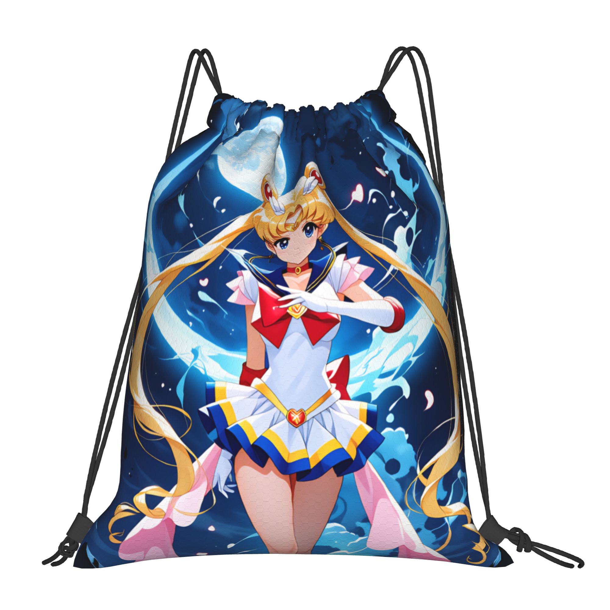 Custom S-Sailors Moons Drawstr - đánh giá và giá Drawstring Gym Bag