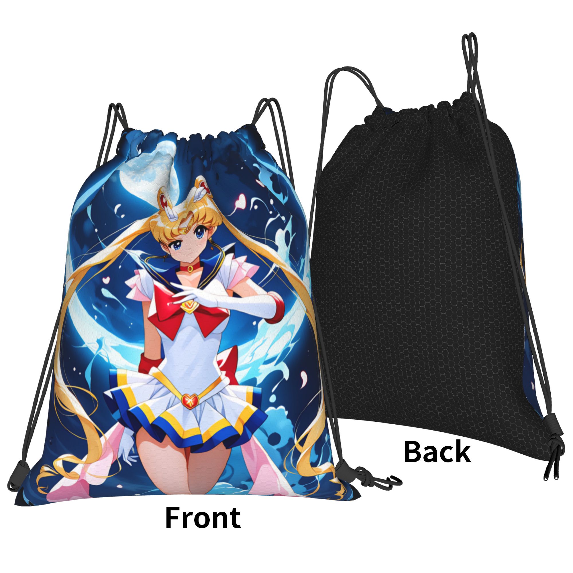 Custom S-Sailors Moons Drawstr - đánh giá và giá Drawstring Gym Bag