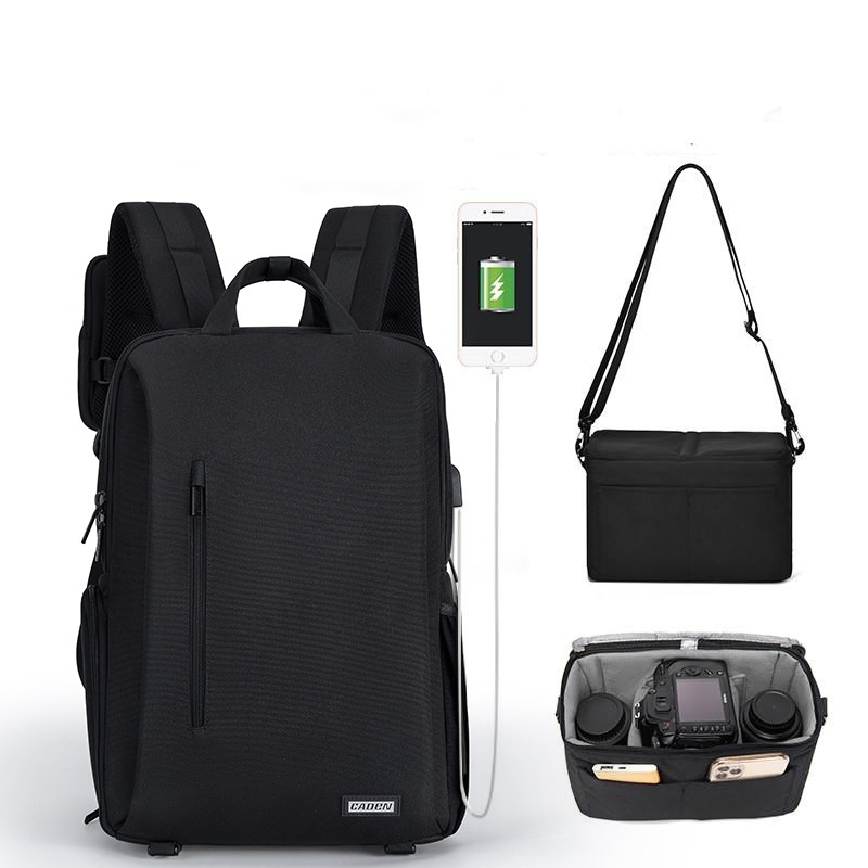 large Camera Backpack DSLR/SLR - đánh giá và giá Laptop Backpack 15.6