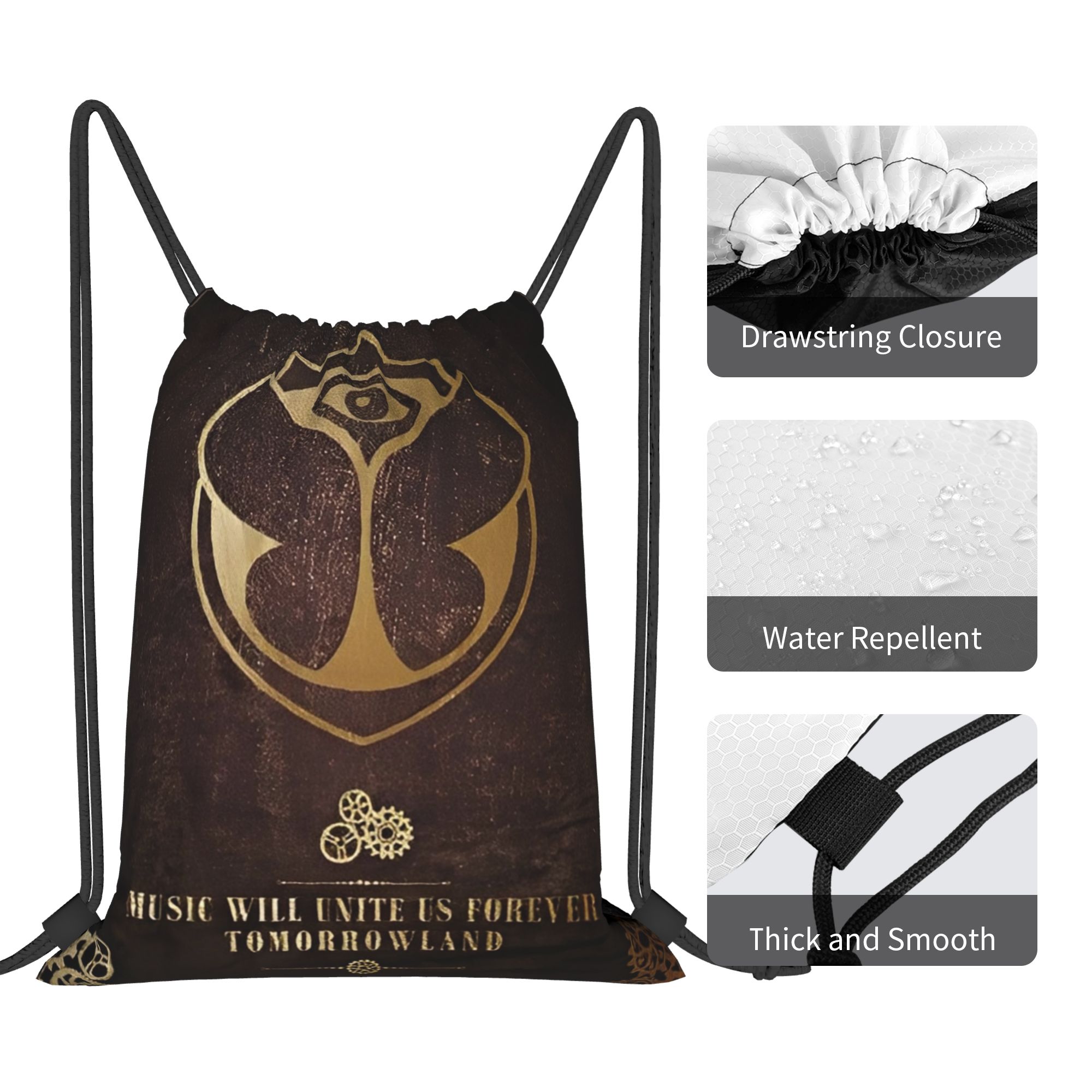 Tomorrowlands  Drawstring Bags - đánh giá và giá Drawstring Gym Bag