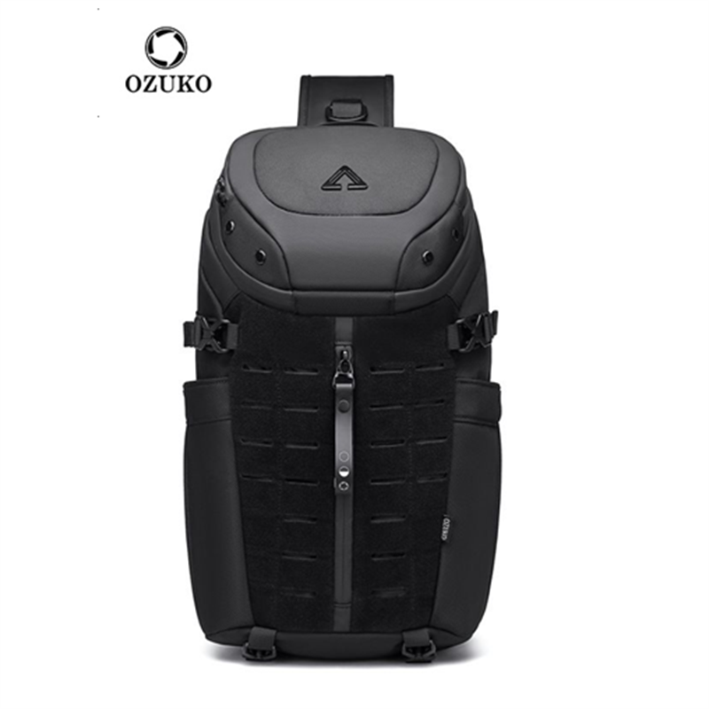 Ozuko Chest Bag Cross Bag Men  - đánh giá và giá Travel Backpack Anti Theft