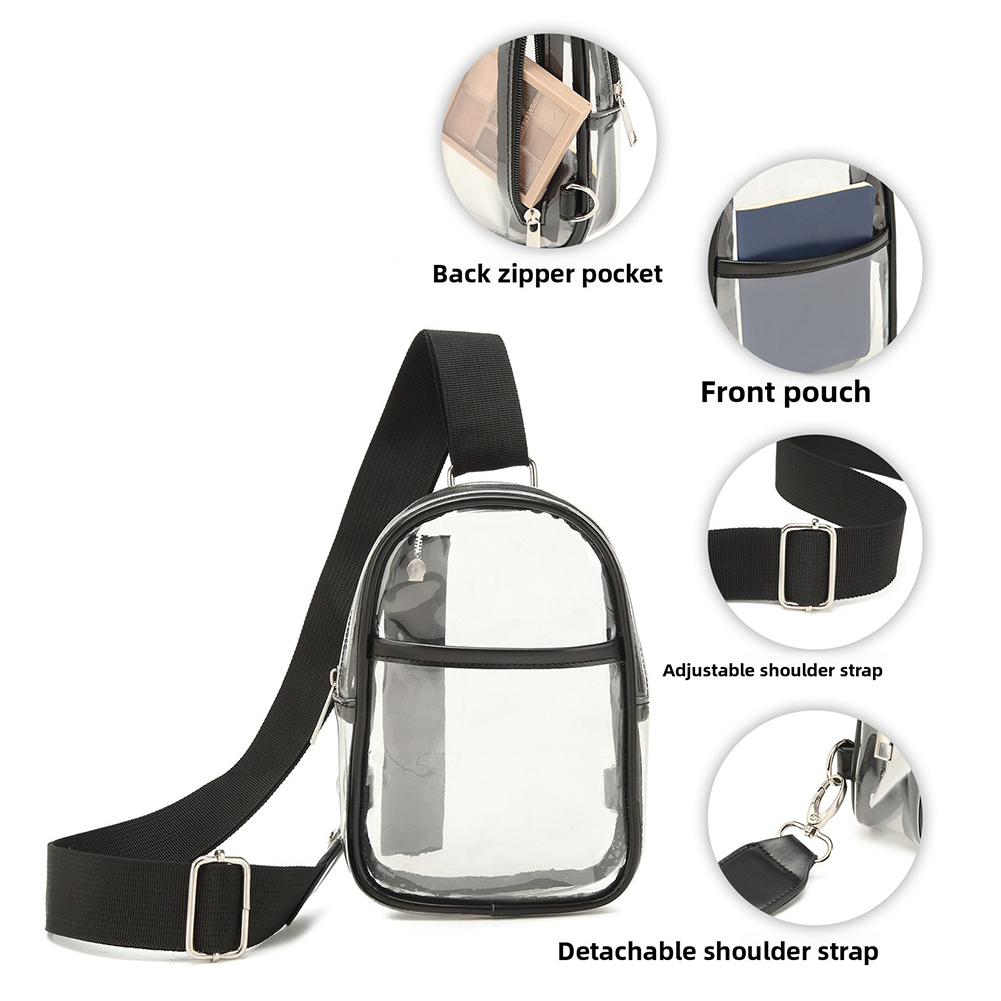 Clear Sling Bag,Waterproof Sho - đánh giá và giá Sling Backpack Shoulder