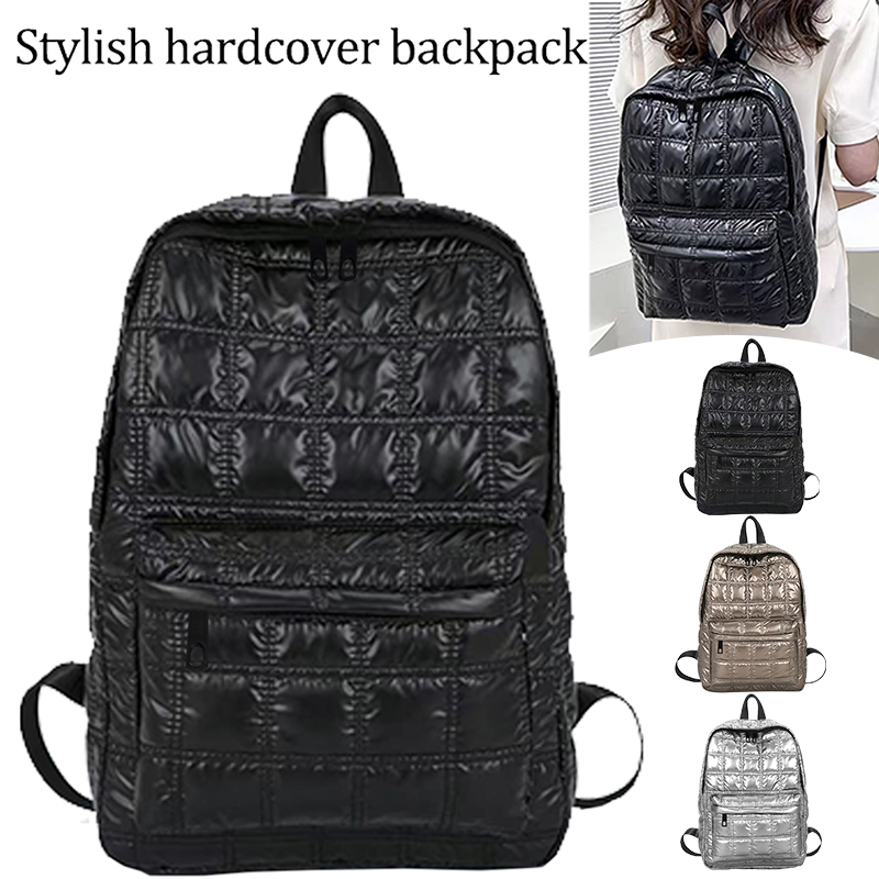 Trendy Stylish Shiny Backpack  - đánh giá và giá Canvas Backpack Casual