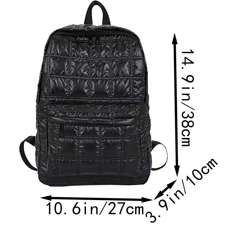 Trendy Stylish Shiny Backpack  - đánh giá và giá Canvas Backpack Casual