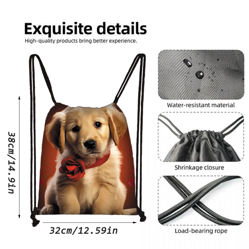 Child Printed Drawstring for S - đánh giá và giá Drawstring Gym Bag