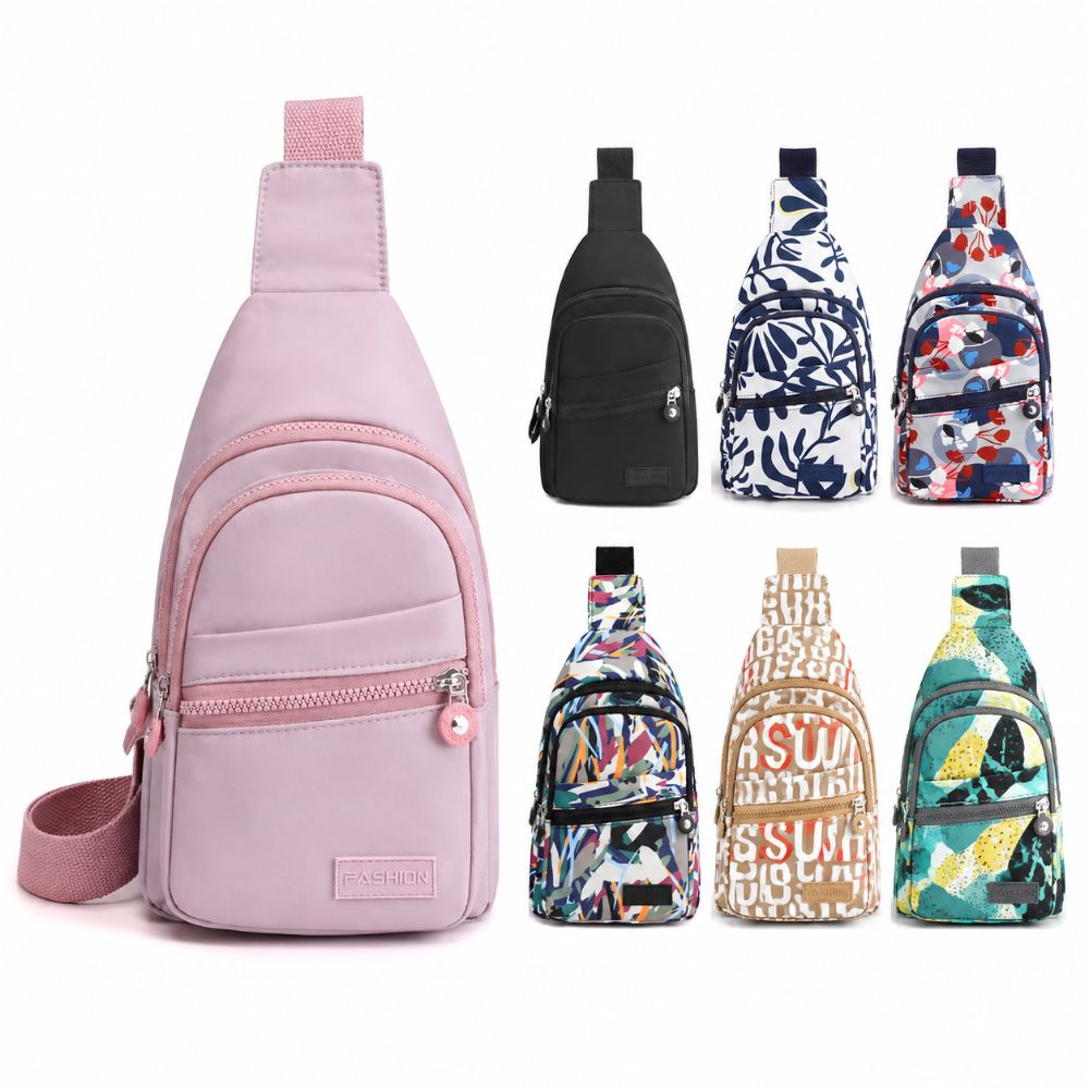Nylon Women's Chest Bags Water - đánh giá và giá Sling Backpack Shoulder