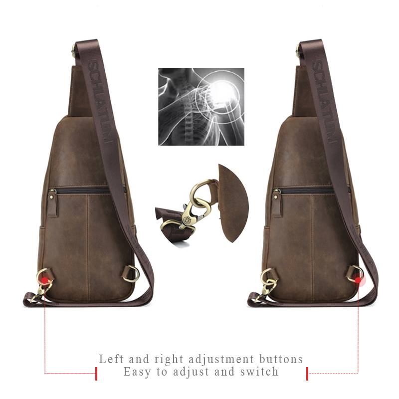 SCHLATUM 100%Genuine Leather C - đánh giá và giá Leather Backpack Vintage