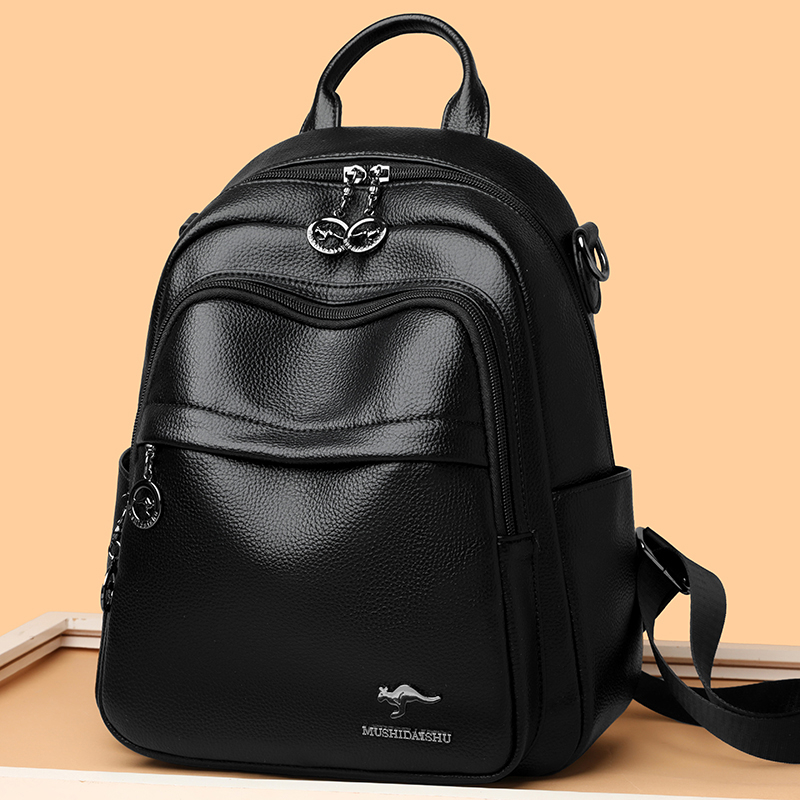 2026 Waterproof PU Leather Wom - đánh giá và giá Travel Backpack Anti Theft