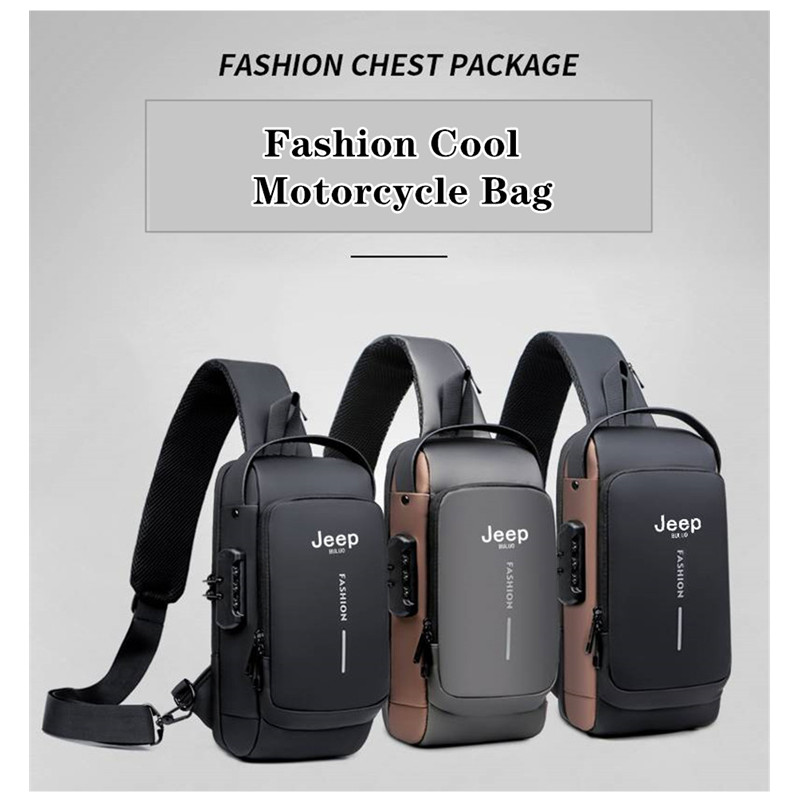 Jeep Buluo Men Anti Theft Slin - đánh giá và giá Travel Backpack Anti Theft