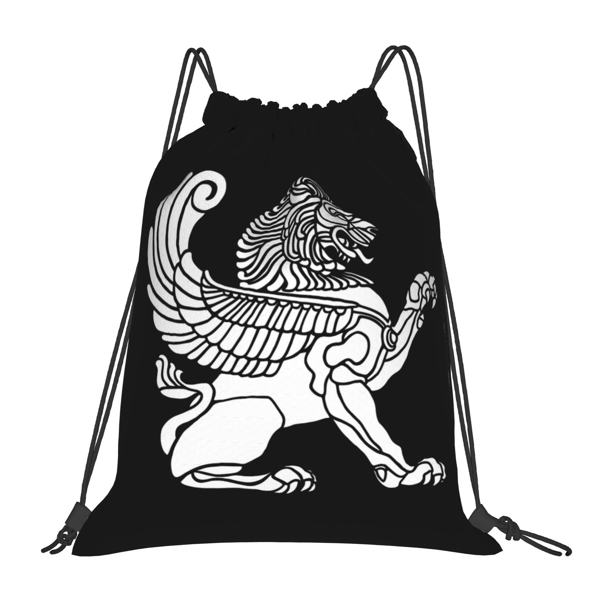 Persian Lion Iranian Iran Pers - đánh giá và giá Drawstring Gym Bag