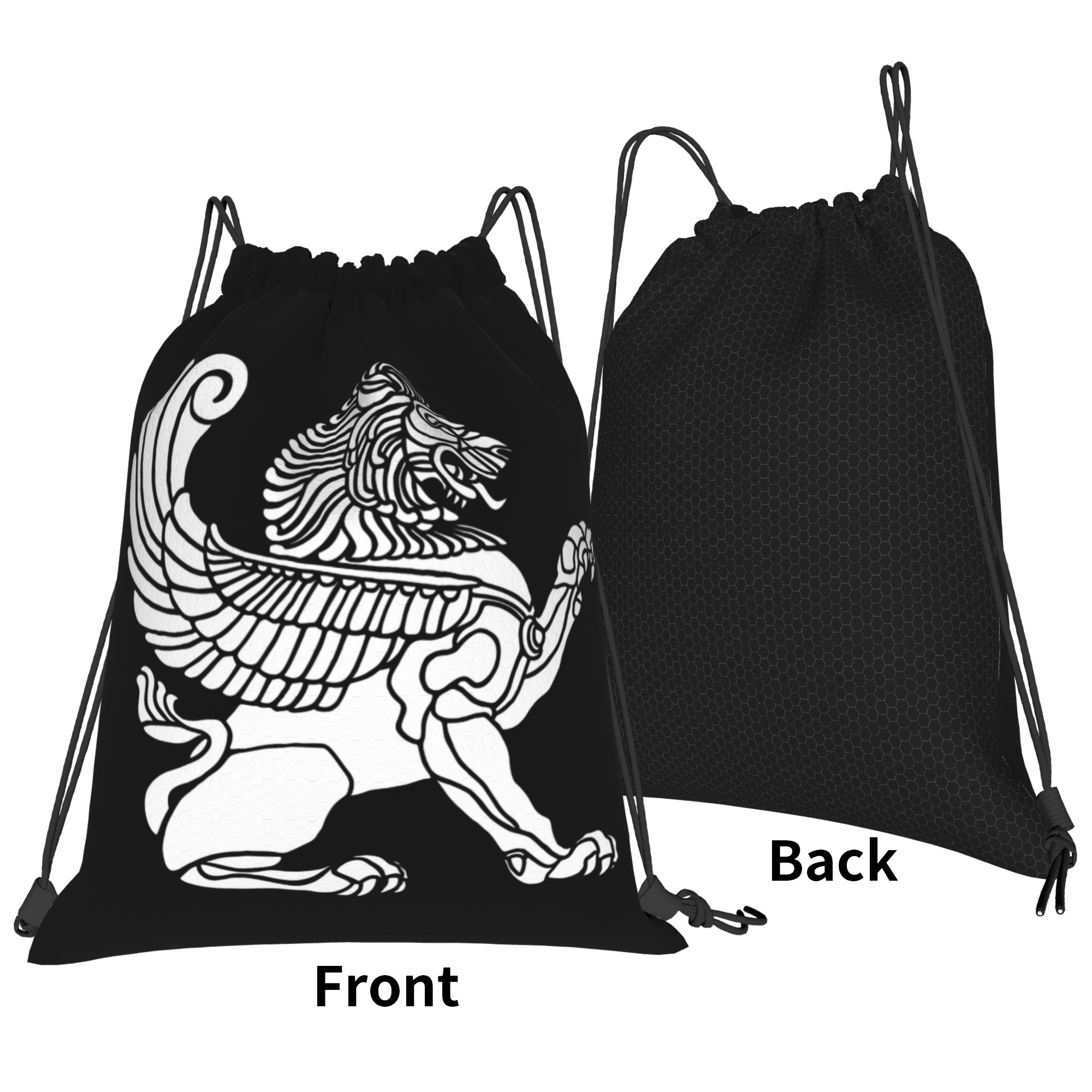 Persian Lion Iranian Iran Pers - đánh giá và giá Drawstring Gym Bag
