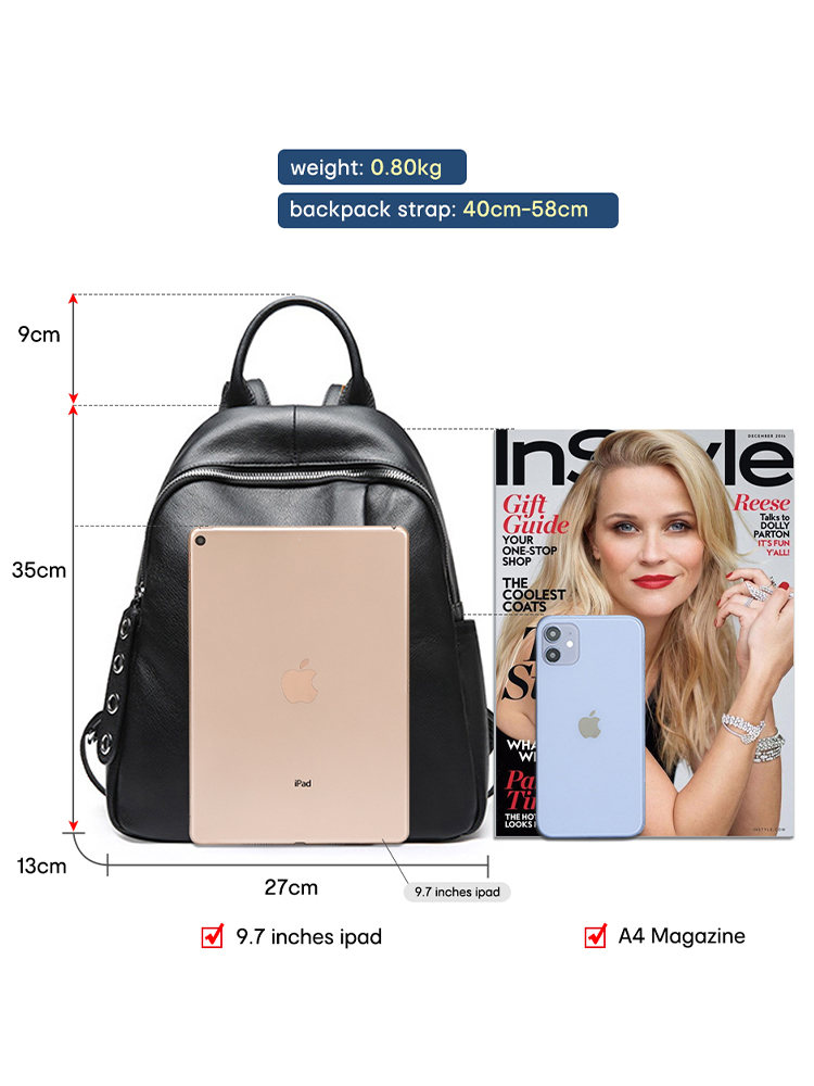 Zency Thiết Kế Chống Trộm Phụ  - đánh giá và giá Travel Backpack Anti Theft