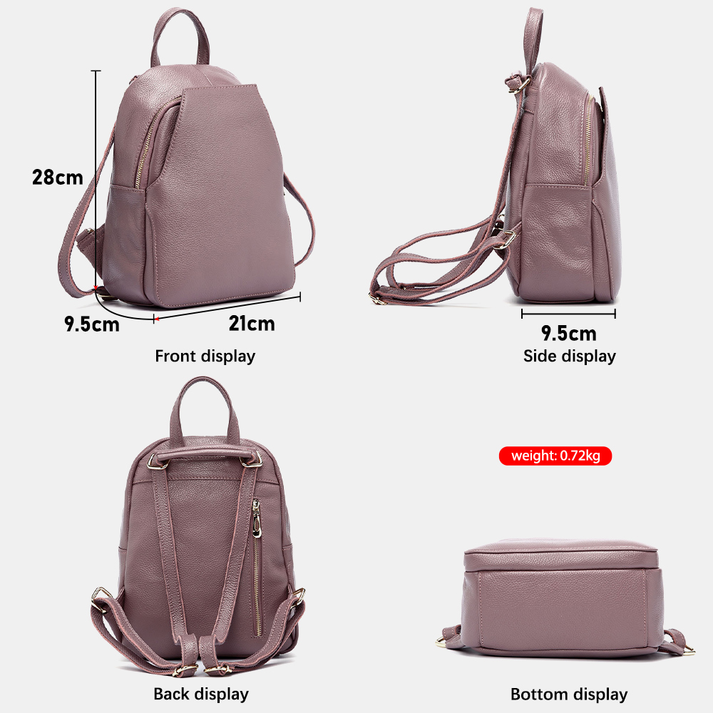 Zency Charm Nữ Ba Lô Nam Da Th - đánh giá và giá Travel Backpack Anti Theft