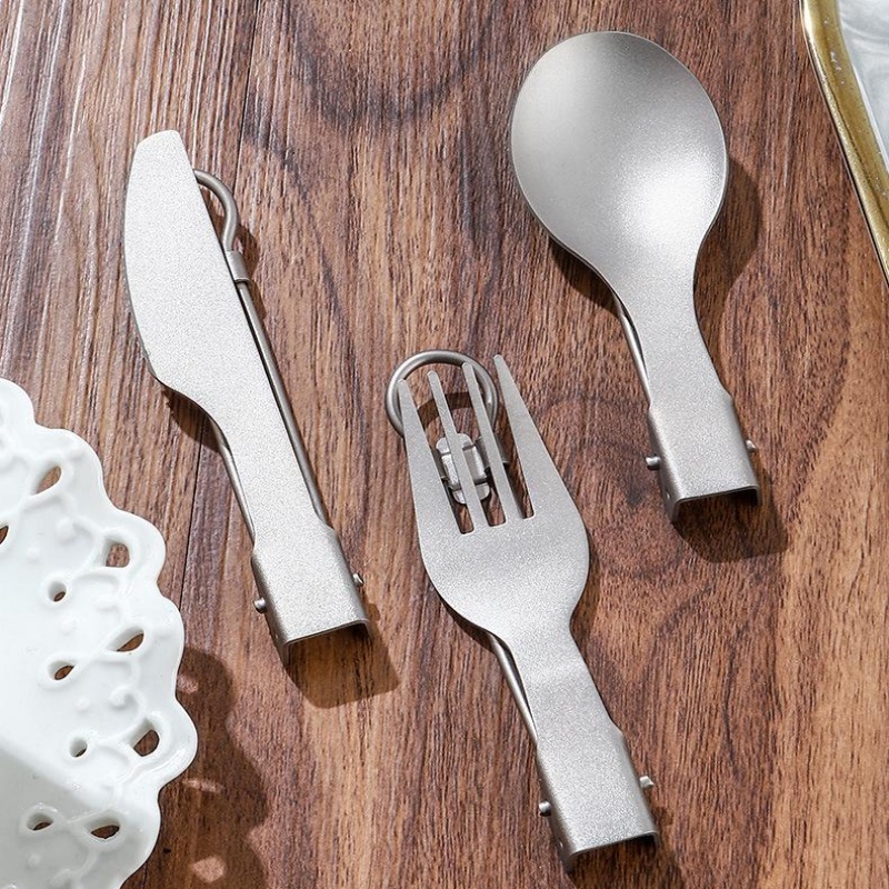 Titanium Foldable Utensil Set  - đánh giá và giá Foldable Backpack Small
