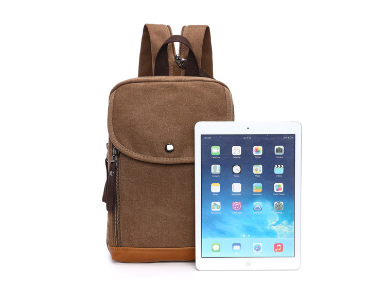 Men's Canvas Mini Backpack Men - đánh giá và giá Sling Backpack Shoulder