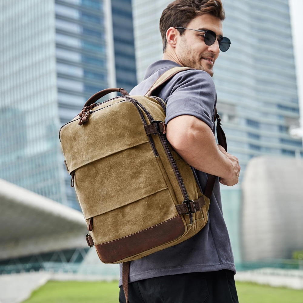 Travel Backpack for Men - Carr - đánh giá và giá Canvas Backpack Casual