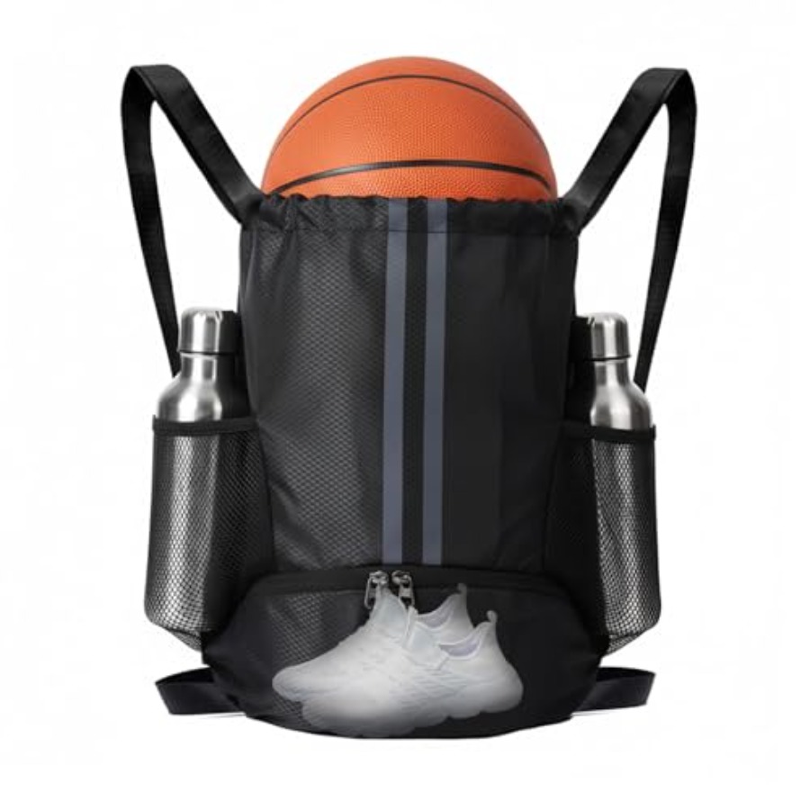Sports Drawstring Backpack wit - đánh giá và giá Drawstring Gym Bag