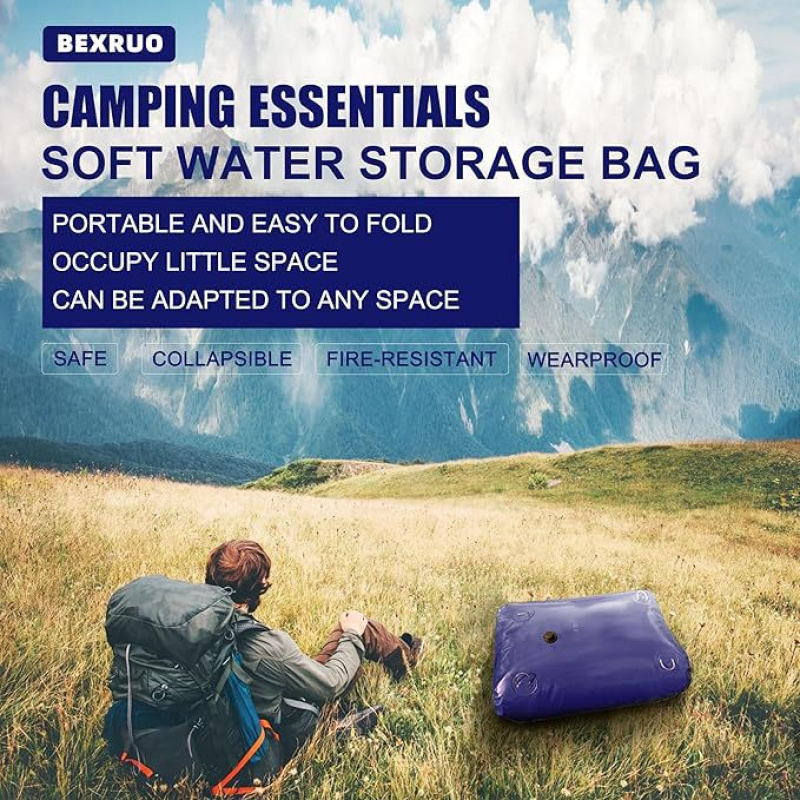 PVC Water Storage Bag New Soft - đánh giá và giá Hydration Pack Outdoor