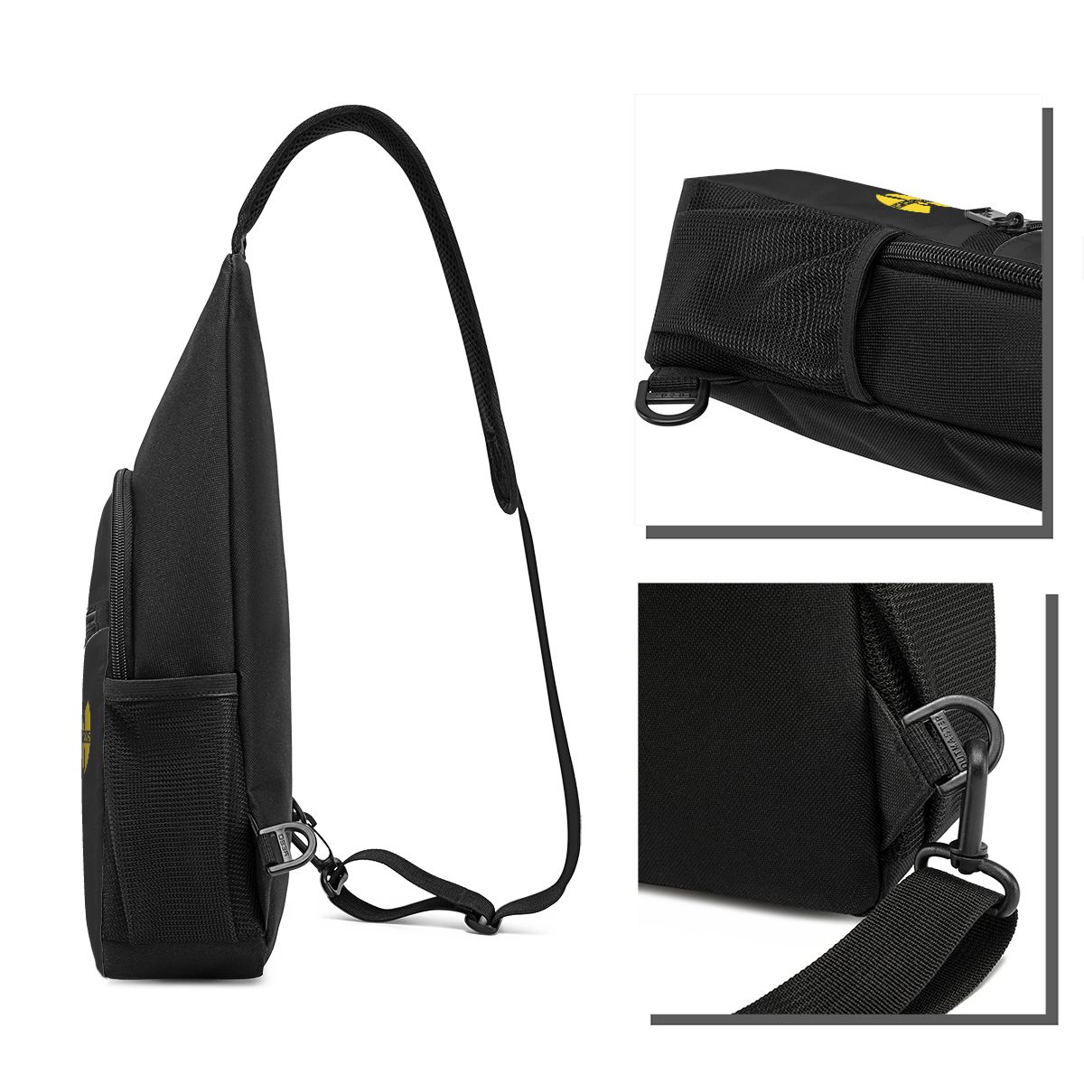 Wu Tang Clan Print Chest Bag M - đánh giá và giá Sling Backpack Shoulder