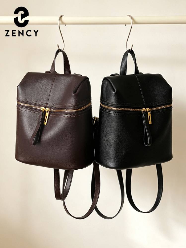Zency Women Genuine Leather Ba - đánh giá và giá Leather Backpack Vintage