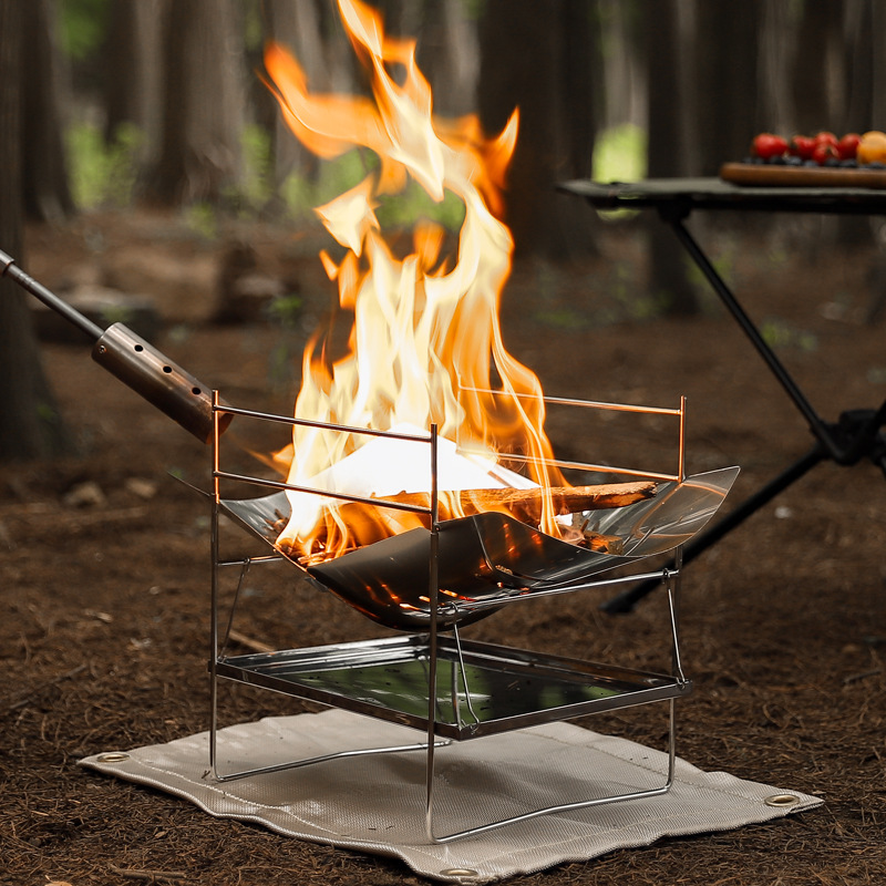 Wood Burning Camping Stove Por - đánh giá và giá Foldable Backpack Small