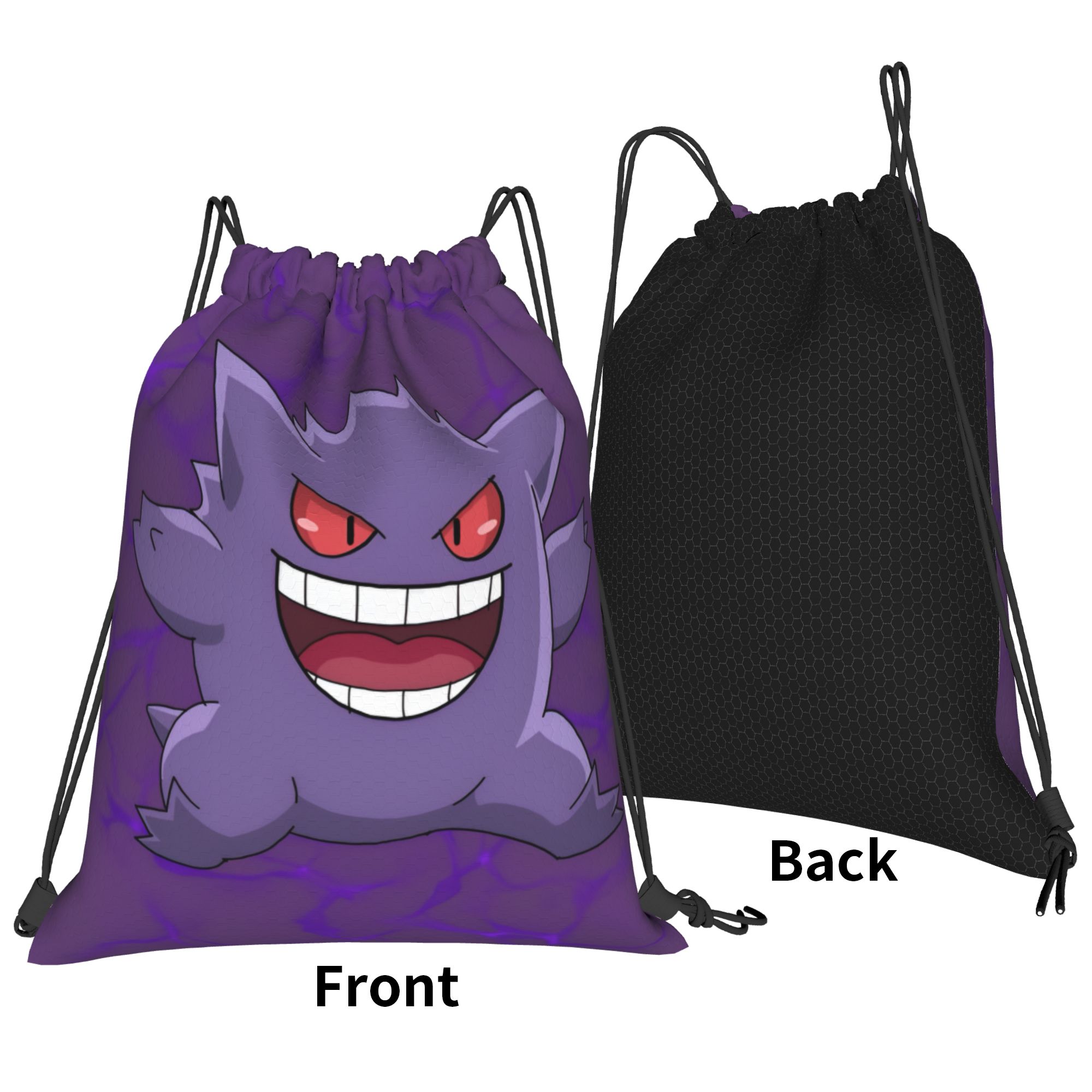Custom Pokemoned Gengars Draws - đánh giá và giá Drawstring Gym Bag